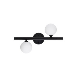 Opviq Domino - 11038 Lámpara de pared Blanco y Negro